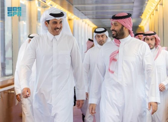في خضم التوترات الإقليمية.. ولي العهد السعودي يستقبل أمير قطر وملك الأردن في جدة