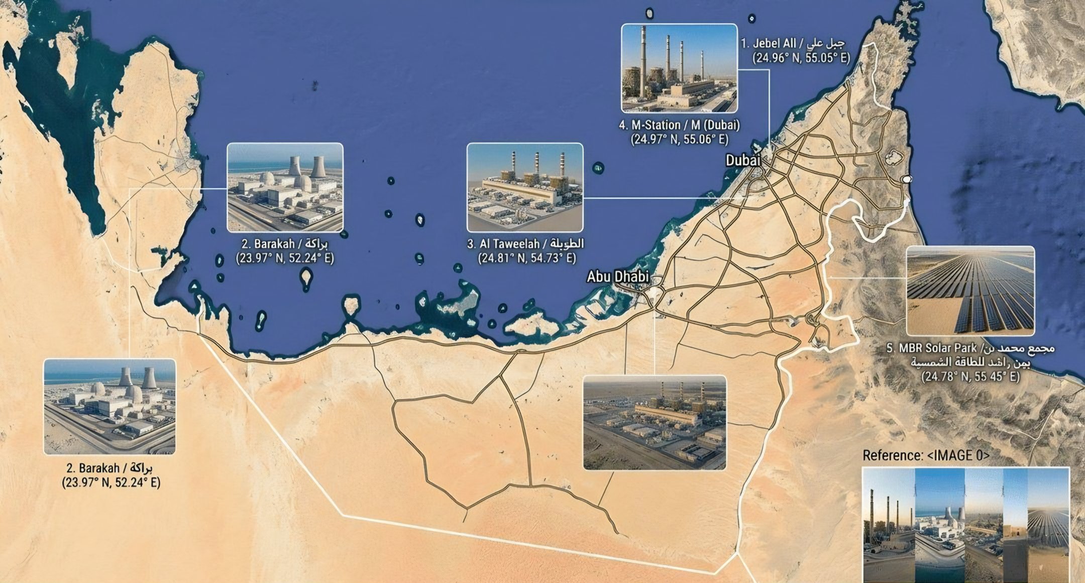 بينها محطة براكة النووية.. إعلام إيراني يحدد منشآت الطاقة الإماراتية كأهداف محتملة