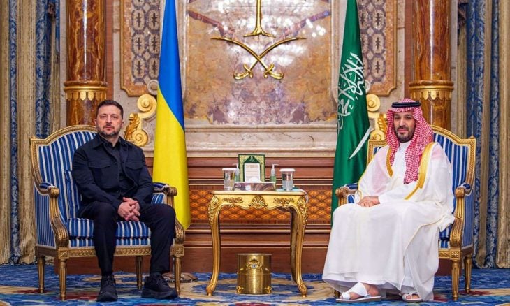 زيلينسكي: أوكرانيا تمضي نحو اتفاق شامل مع السعودية في مجالات الأمن والطاقة والغذاء