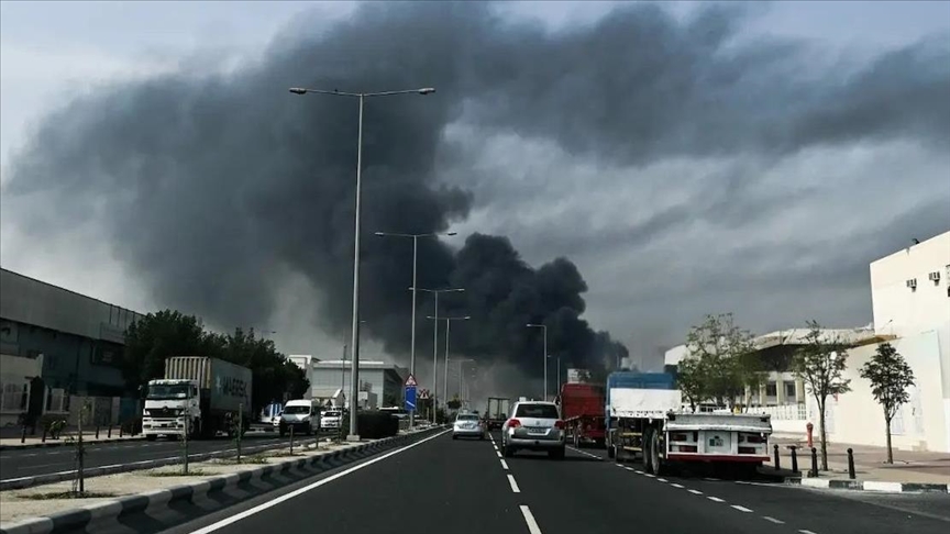 إصابة شخص إثر سقوط شظايا صاروخية في مدينة أبوظبي الصناعية