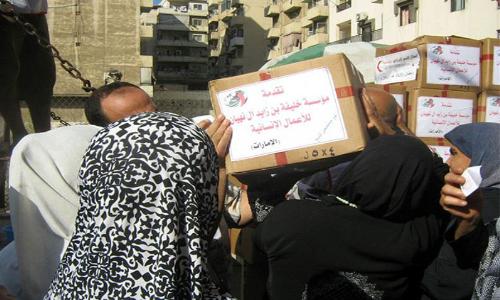 مؤسسة خليفة تواصل دعم النازحين السوريين في لبنان