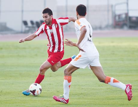 دبا الفجيرة يحافظ على صدارة دوري الدرجة الأولى